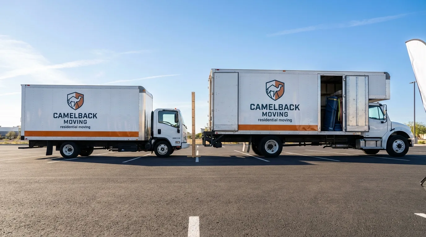 Moving truck size capacity guide in Grundy